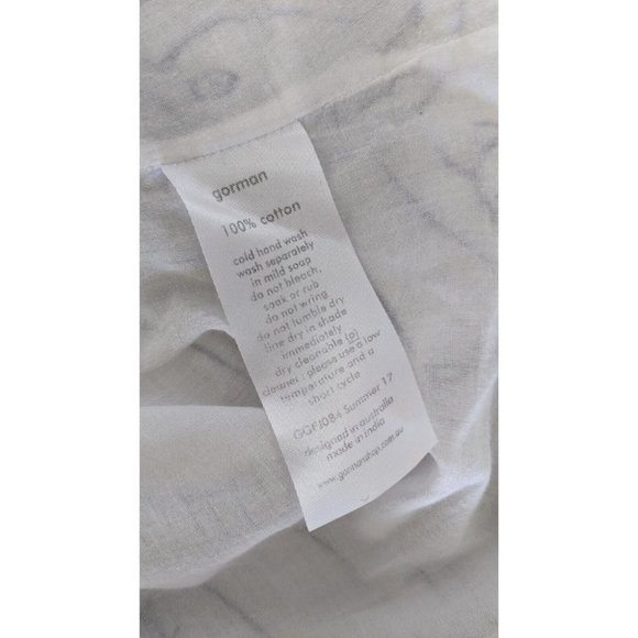 Gorman X Monika Forsberg Elephant Tea Party Midi Skirt Size 8 - Picture 12 of 12